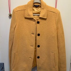Lands End Boiled wool Gold size 16
